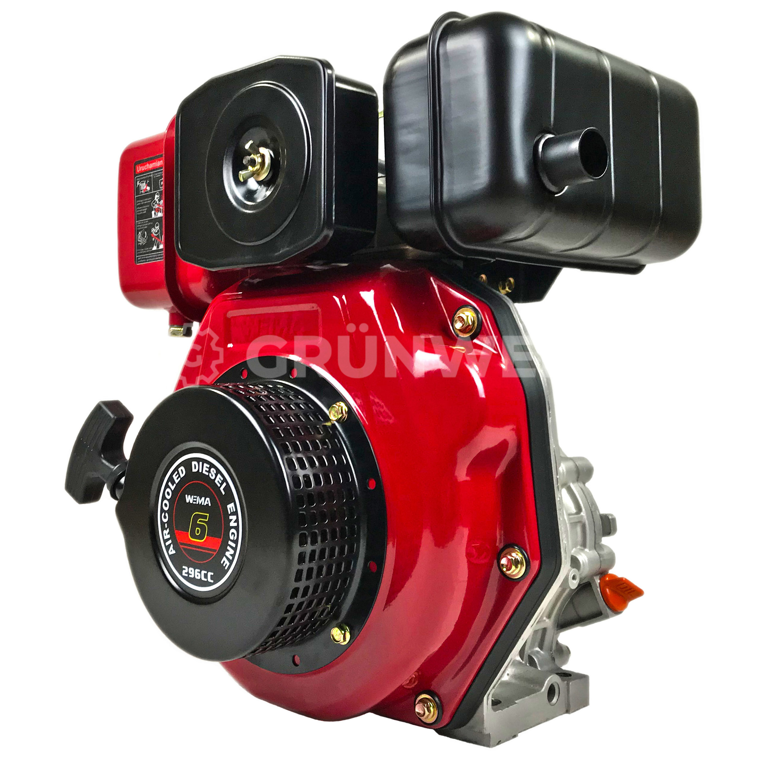 Weima Dieselmotoren Trennbarer Zylinder 6 - 15 PS E-Starter 4-Takt
