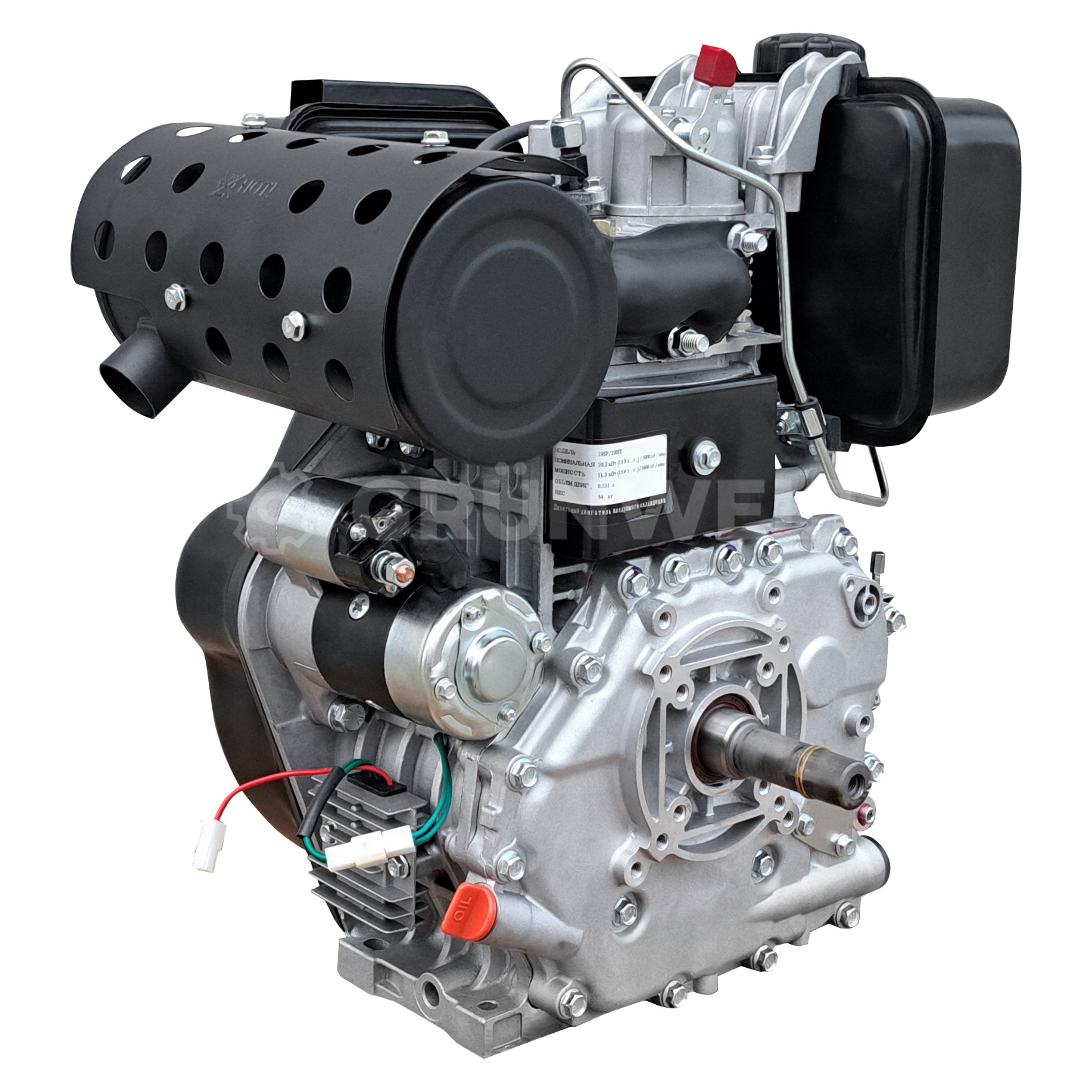 Weima Dieselmotoren Trennbarer Zylinder 6 - 15 PS E-Starter 4-Takt