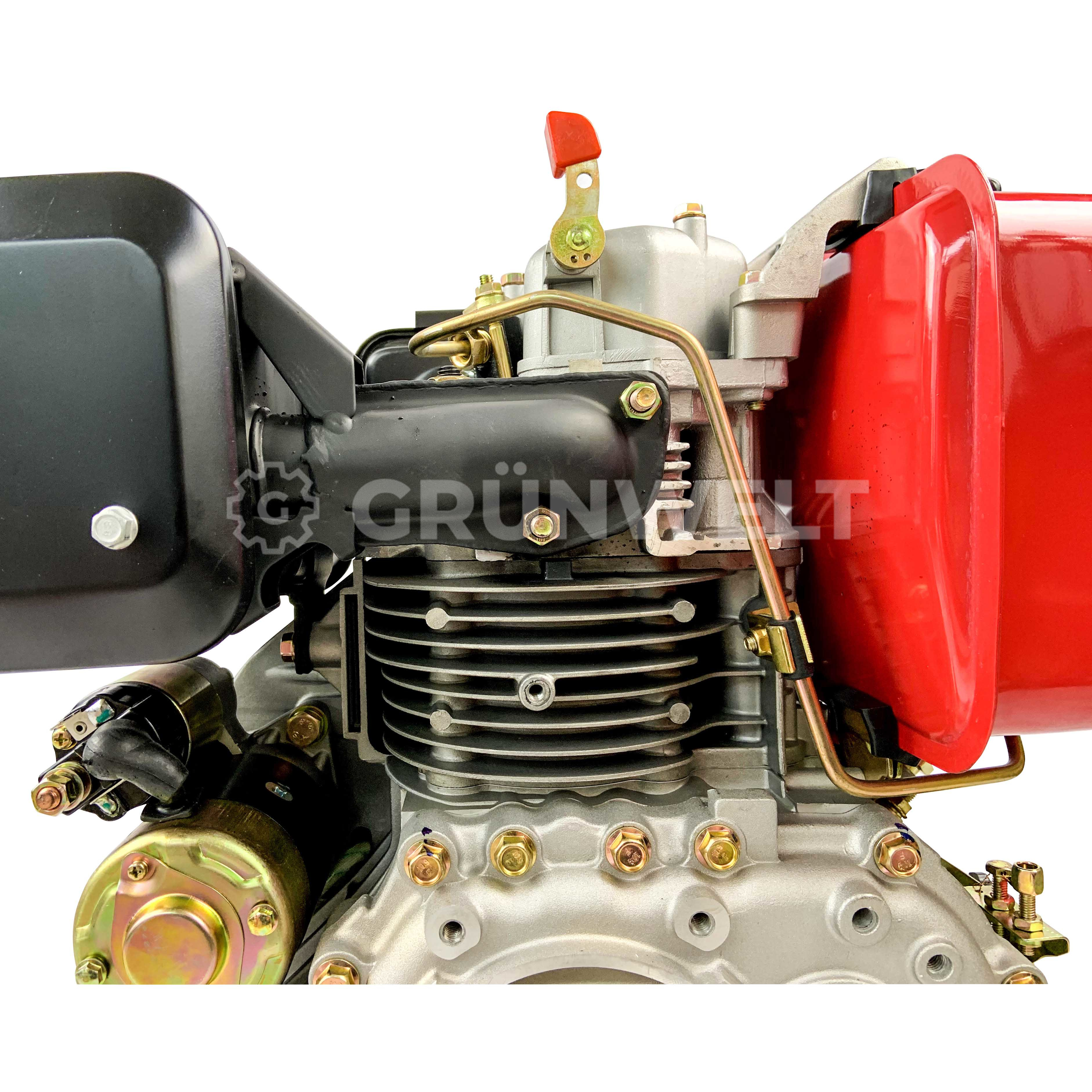 Weima WM188FBE / ZYL 12 PS 456 ccm Dieselmotor Trennbarer Zylinder KW 25 mm  1-Zylinder Rüttelplatte Einachser 2 Jahren Garantie