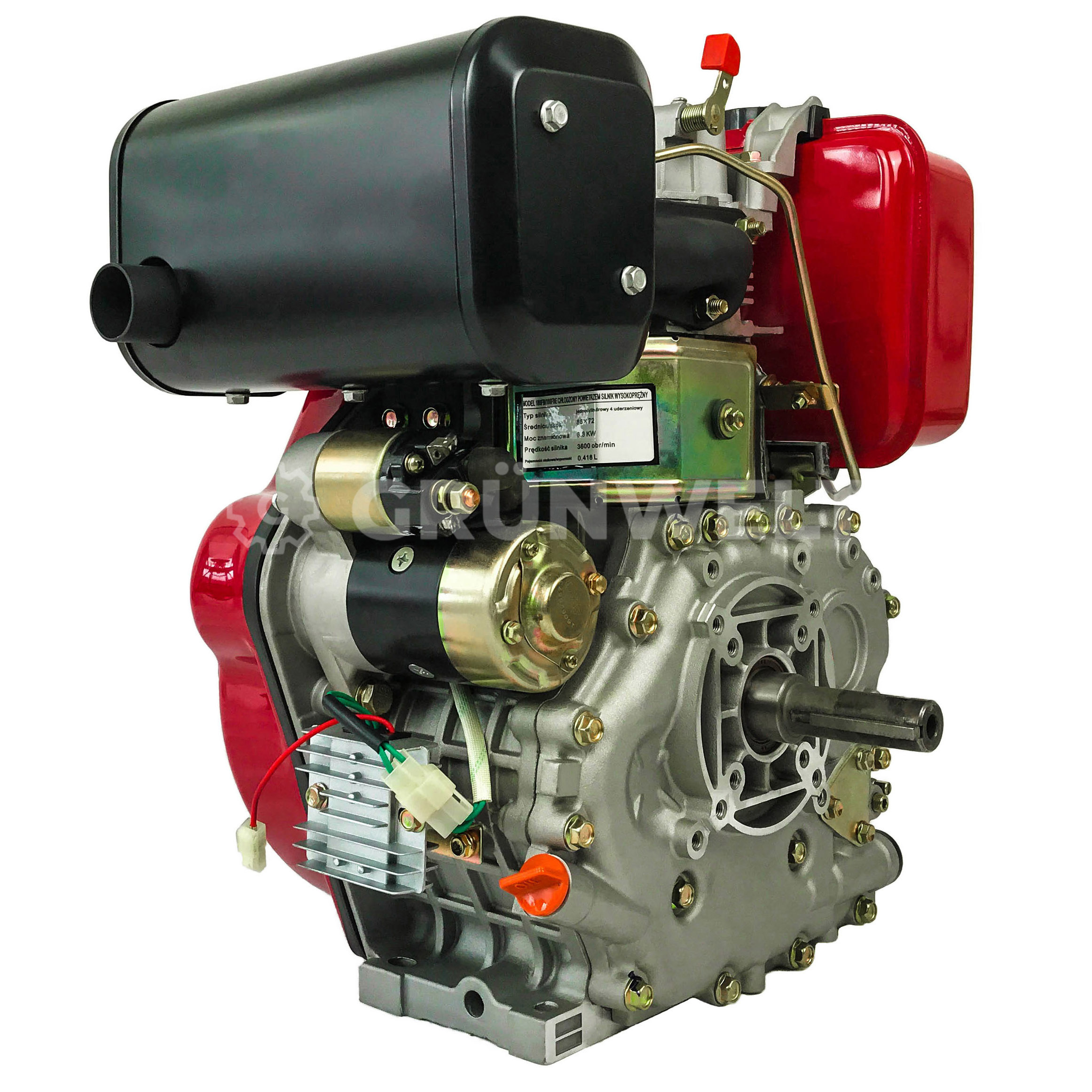 Dieselmotor Weima WM186FBE / ZYL mit Papierluftfilter - Gruenwelt Shop