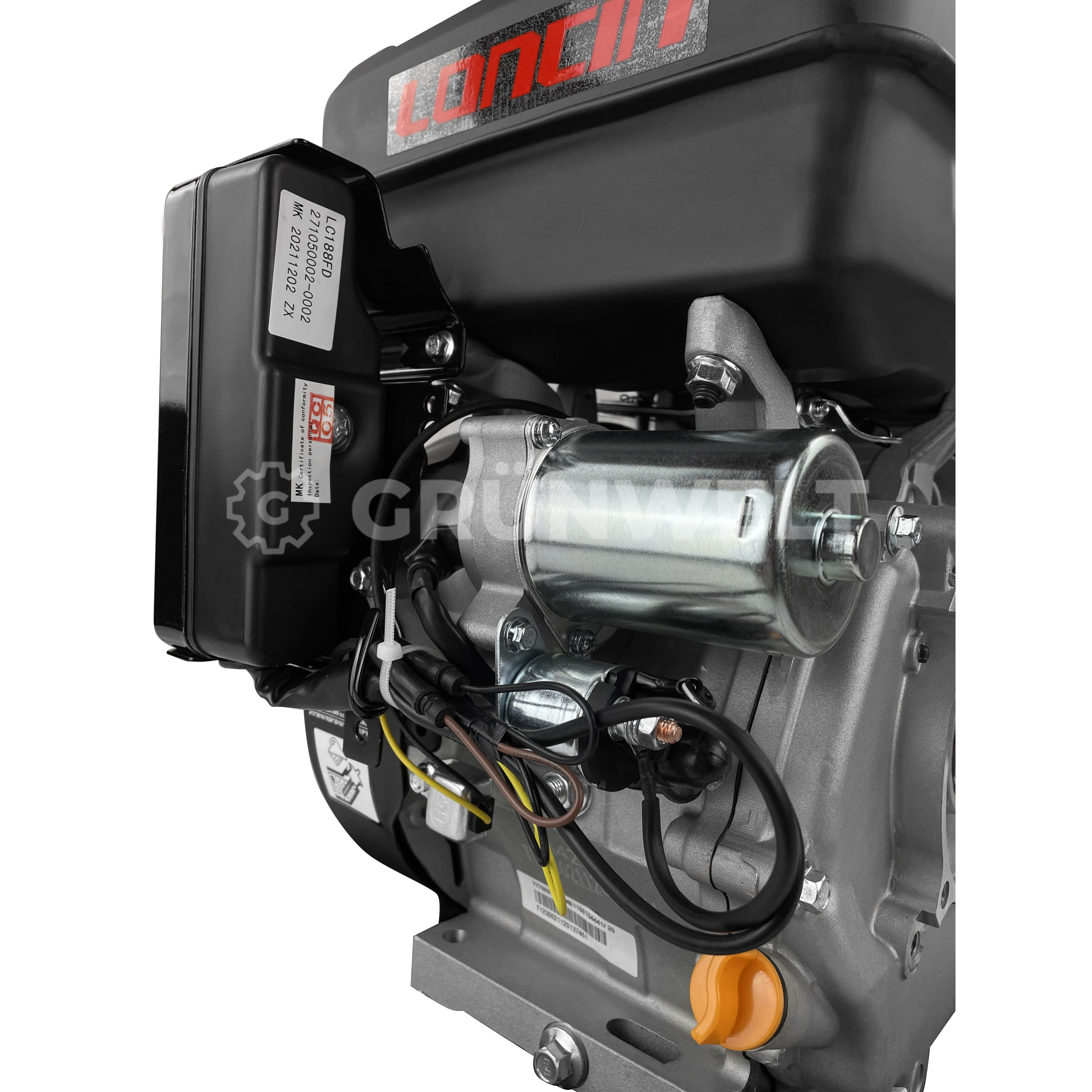 Benzinmotor Loncin G420FD - Gruenwelt Shop