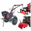 Tiller Weima WM1100C-6 DIFF SET with back rotary cultivator and rotary mower (without gear and engine oil)