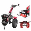Мотоблок Weima WM1100C-6 Deluxe SET с роторной косилкой и грунтозацепами (без моторного и трансмиссионного масла)
